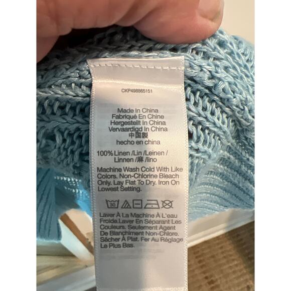 Madewell size XS linen tank top sweater - Picture 3 of 3